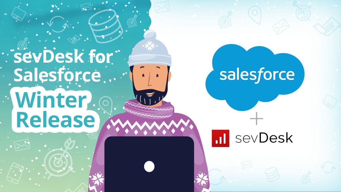 sevDesk für Salesforce Winter Release – Neue visuelle Komponente
